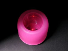 Voice Control Red LED Light Electronic Blow Out Candle Light Lamp